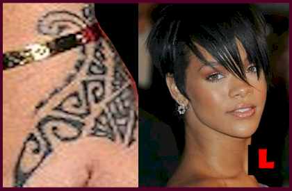 rihanna tattoo