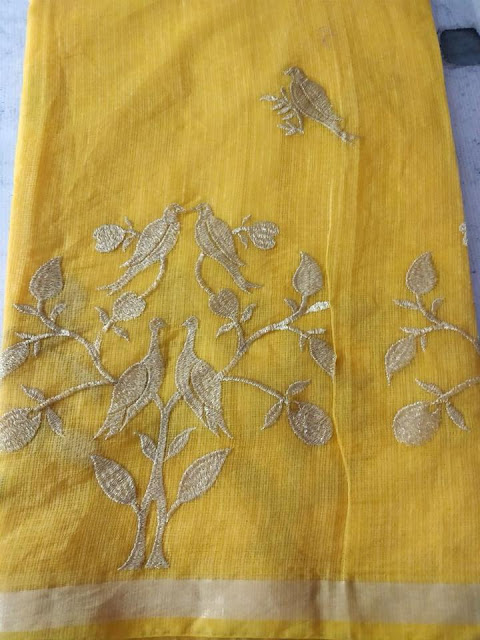 Kota Doriya Zari Border Sarees