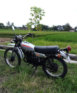 Jual Motor Trail Jadoel suzuki ts 125 th 1977