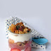 Rhubarb & Ginger Compote, with Honey Pecan Granola & Strawberry Yogurt
Pots