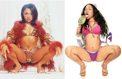 nicki minaj before surgery photos. nicki minaj before she