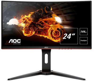 monitor lengkung