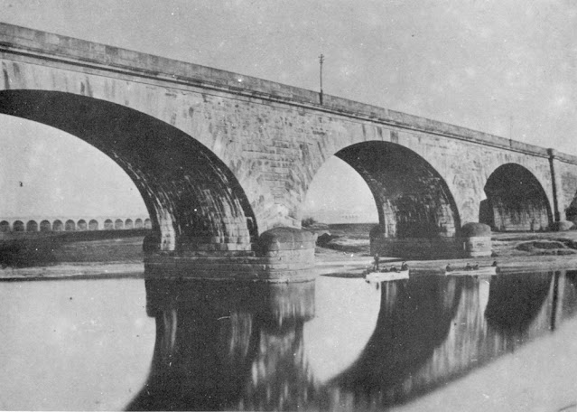 North Union Railway Bridge Preston in 1862 - Photograph by Robert Pateson