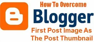 how to customize Blogger Post Featured Image