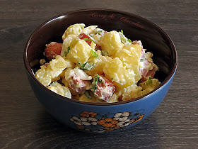 Ensalada alemana de patatas o kartoffelsalat  - German potato salad