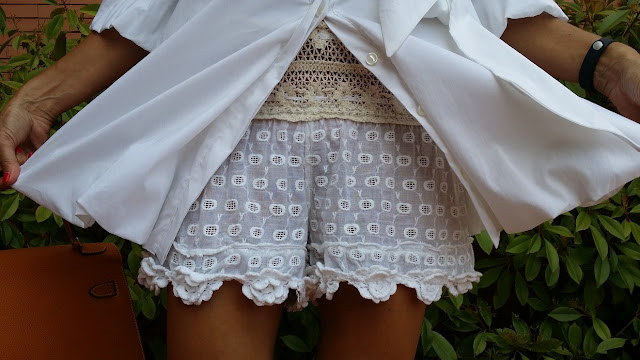 Carmen Hummer, Style, Fashion Blogger, Look con Lace Short