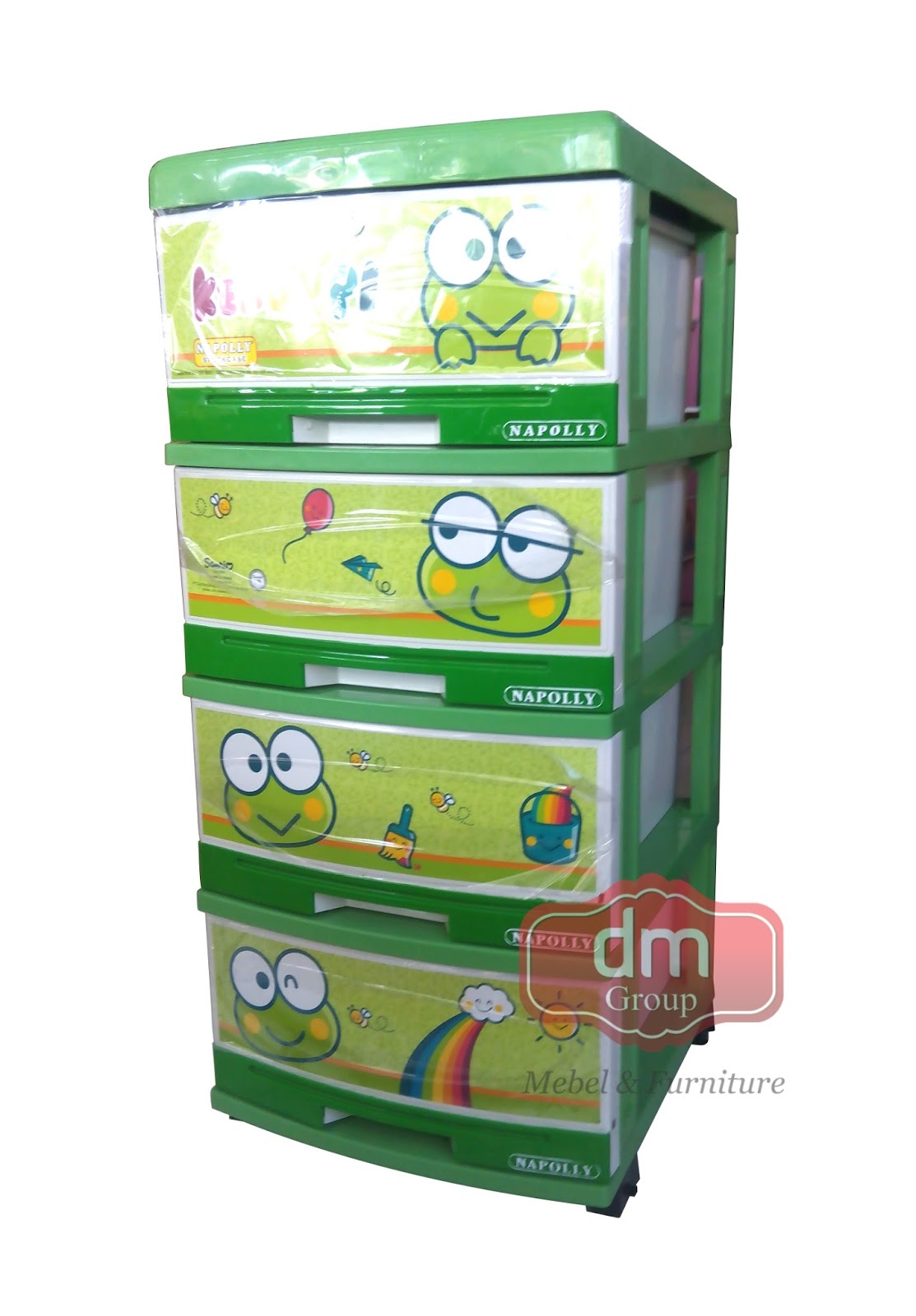  Rak  Plastik  Susun 4 Keroppi Rp 260 000 DM MEBEL JOGJA 