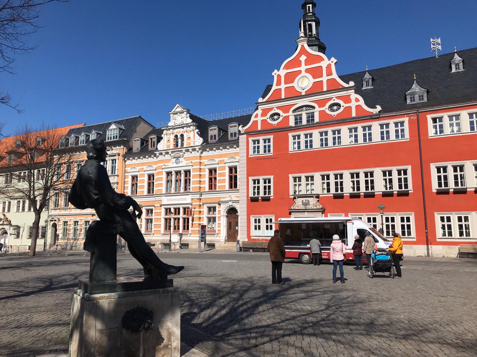 Marktplatz in Arnstadt