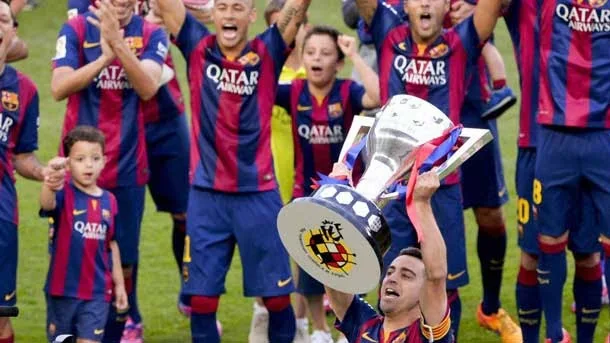 El Barça empata contra el Deportivo (2-2) y levanta el título de Liga