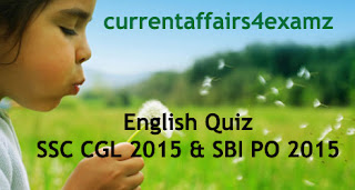 english quiz for sbi po 2015