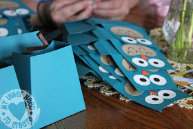 Owl Party Favor Bags