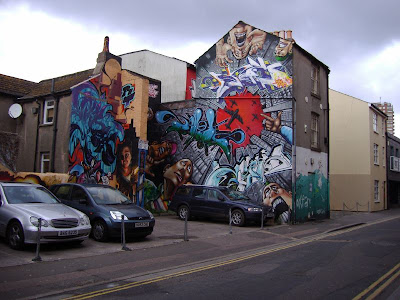 UK graffiti.