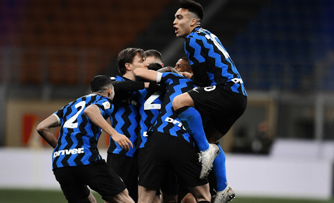 L'Inter batte 1-0 l'Atalanta ed è di nuovo prima in classifica