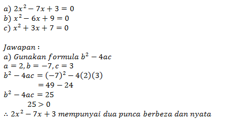 Contoh Soalan Add Math Tingkatan 4 Bab 1 - Selangor x