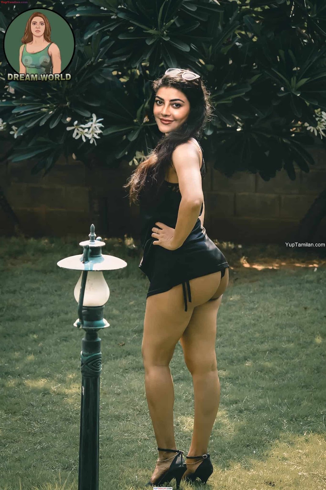 Kajal Agarwal Sexy Butt & Thighs Show Off Pictures