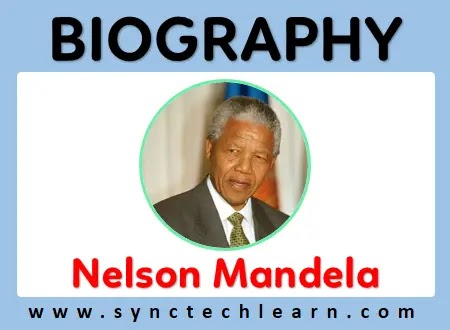 biography of Nelson Mandela in english