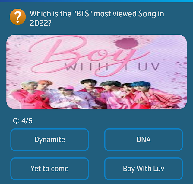 Which is the ,BTS, most viewed Song in 2022?
