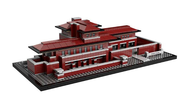 Green Pear Diaries - Lego architecture Robie House