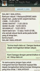 Tarikh Agihan Duit BR1M 2015