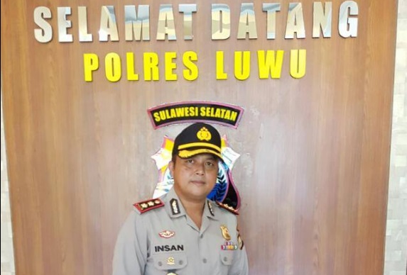 Kapolres Luwu AKBP Ahmad Yanuari Insan SIk MSi