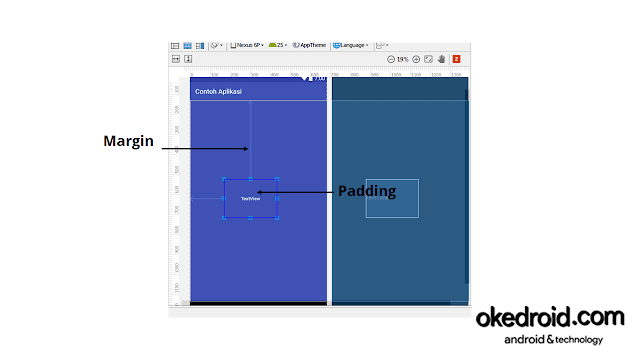 biasanya kita memakai atribut antara  Belajar Mengenal atribut Margin dan Padding pada Layout XML