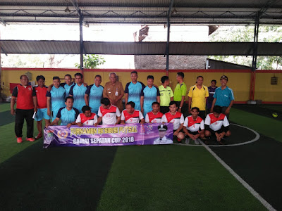 Kades Se Kecamatan Sepatan ikuti  Turnamen Eksibisi Futsal Camat Sepatan  Cup 2018