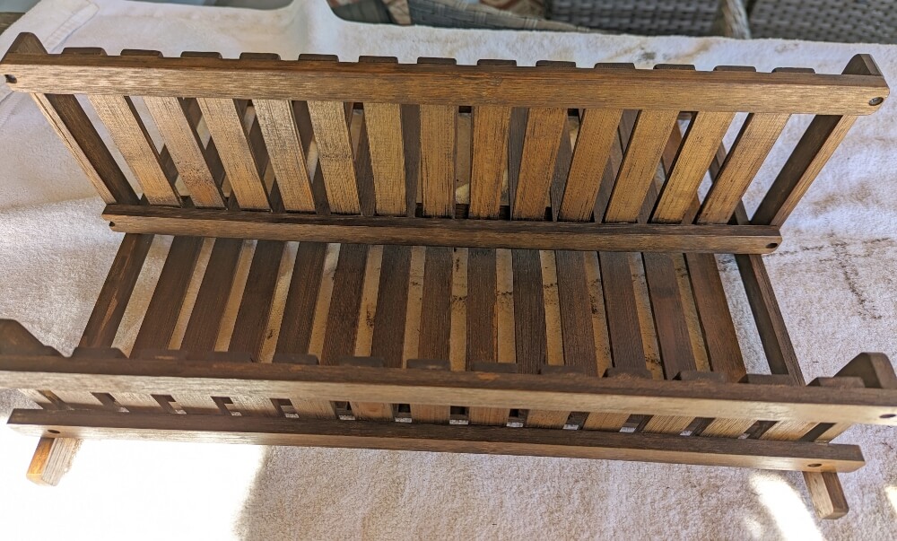 Repurposed Dish Drying Rack