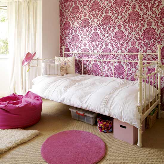 Magenta pink burgundy rooms bedroom living room dress 