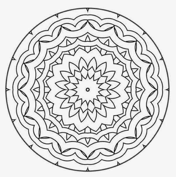 30 beginner spring advance mandala coloring pages