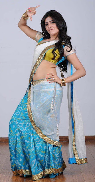 Actress Samantha Hot Navel Show in Saree Spicy Photos