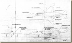 F-101B 3-View Reference Drawing 1 - RDowney