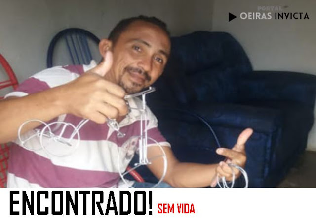 Foi encontrado sem vida o jovem oeirense do bairro Canela