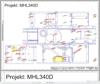 Terex MHL Wiring Diagram & Electric Schematic Full Download