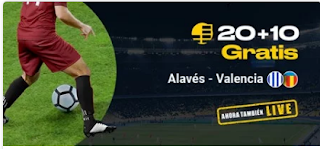 bwin promocion Alaves vs Valencia 6 marzo 2020