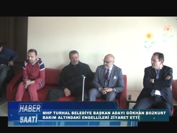 MHP TURHAL BELEDİYE BAŞKAN ADAYI GÖKHAN BOZKURT