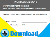 Download RPP Kurikulum 2013 Kelas 2 SD Tema Keselamatan Dirumah dan Perjalanan Semester 2