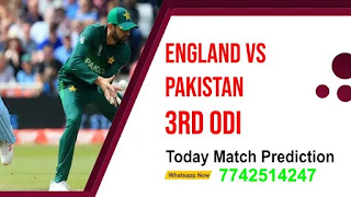 3rd ODI Match: Eng vs Pak Match Prediction Who will win Today Astrology