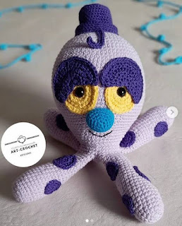 PATRON GRATIS PULPO AMIGURUMI 54460