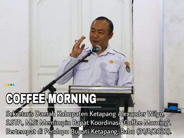 Coffee Morning Terkait Permasalahan Koperasi Dan Penataan PKL