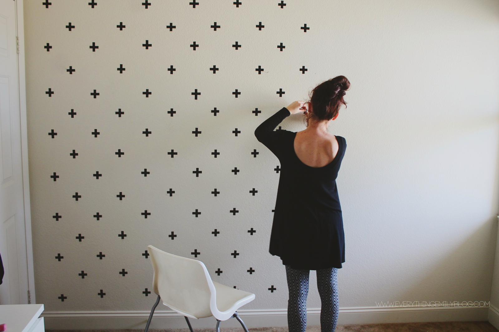 DIY Washi Tape Wall Decor