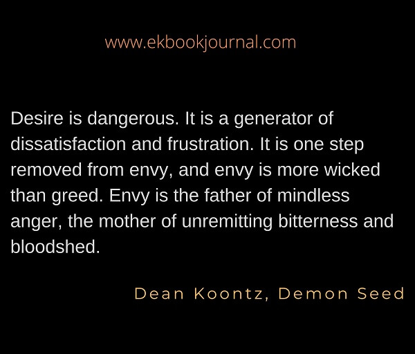 Dean Koontz | Demon Seed | Quotes