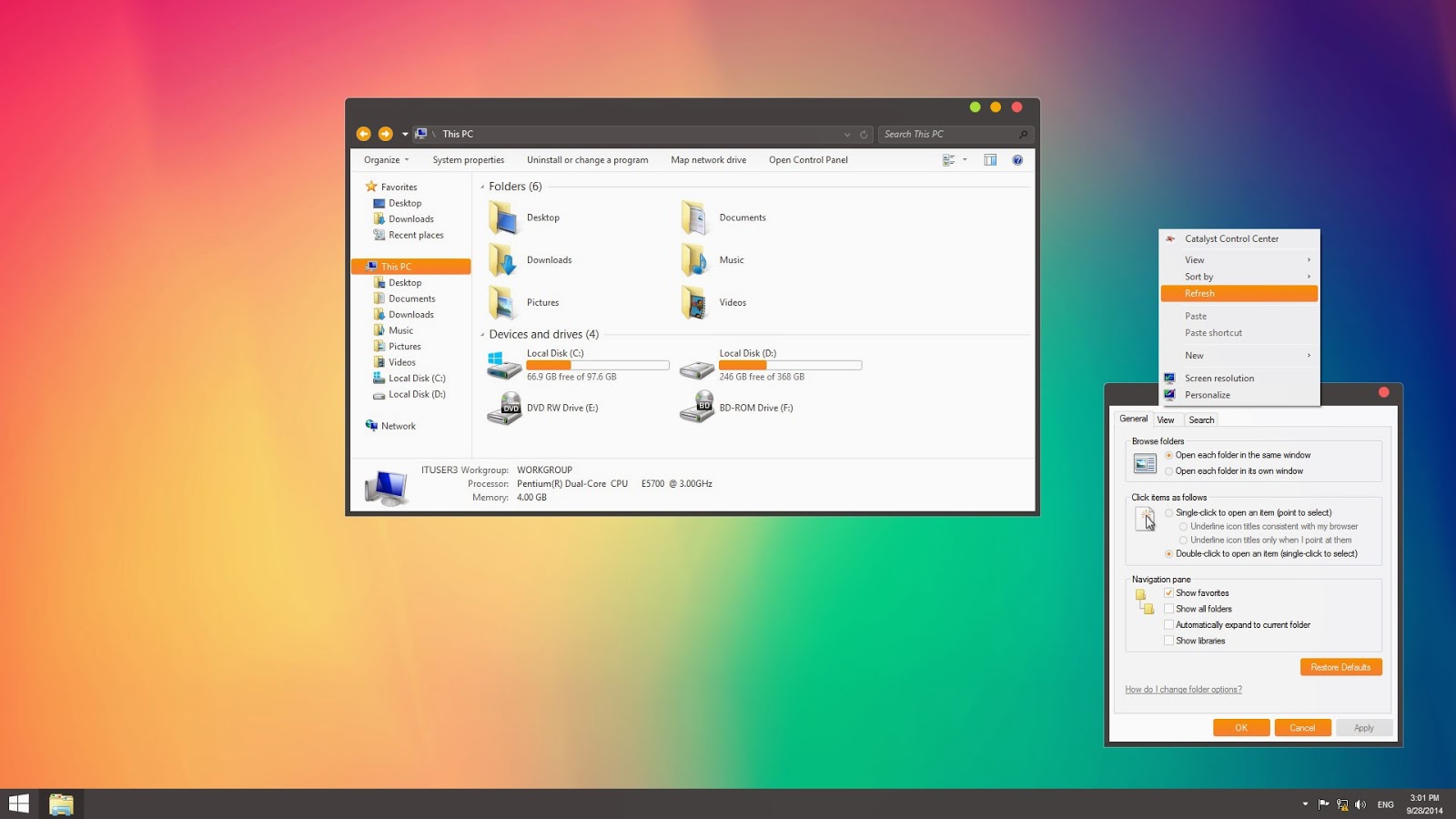  Orange Theme For Windows 8 1 Cleodesktop I Customized 