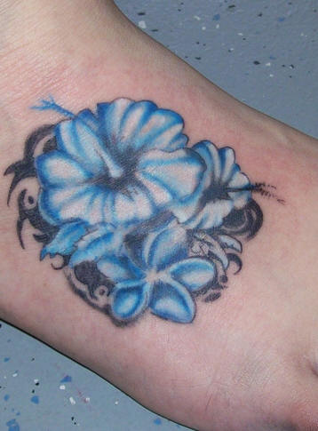 Tattoos Designs For Women Orchid is another favorite Hawaiian flower design
