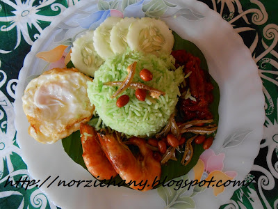 Norzie hany: Nasi Lemak Pandan Wangi