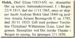 Holck, Oluf Eliam excerp Biografisk Skuespillerleksikon