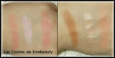 swatches paleta rostro Romantic Gardens liquidación Catrice low cost