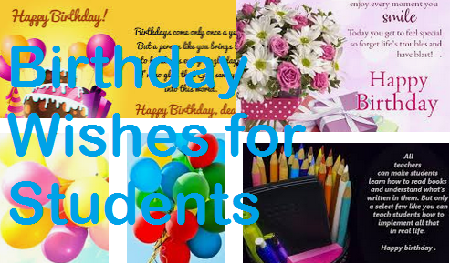 Birthday Wishes for Students