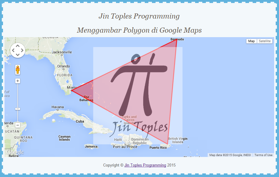 Cara Menggambar Polygon atau Shape Di Google Maps  Jin 