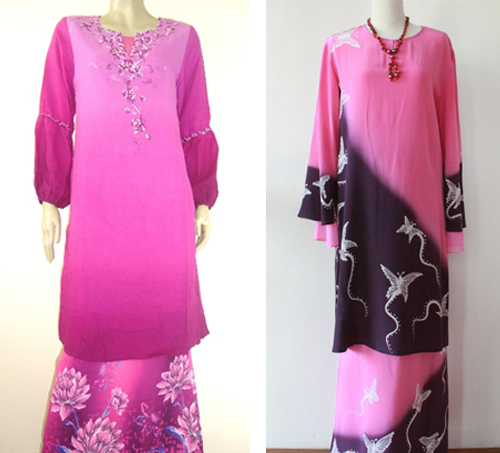 13+ Contoh Desain Gambar Model Baju Kurung Modern, Modis 2017