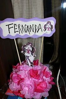 Centros de Mesa de Draculaura, Monster High